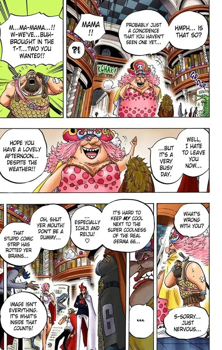 One Piece - Colored Chapter 847 page 7
