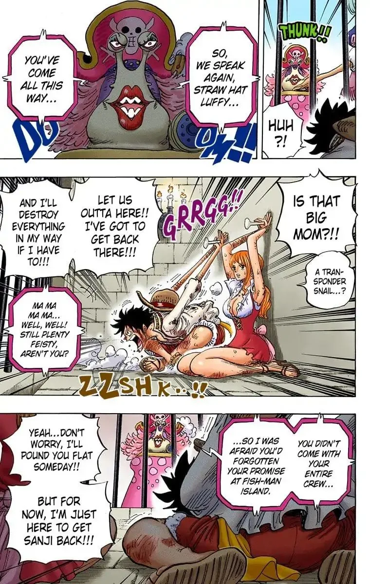 One Piece - Colored Chapter 847 page 9