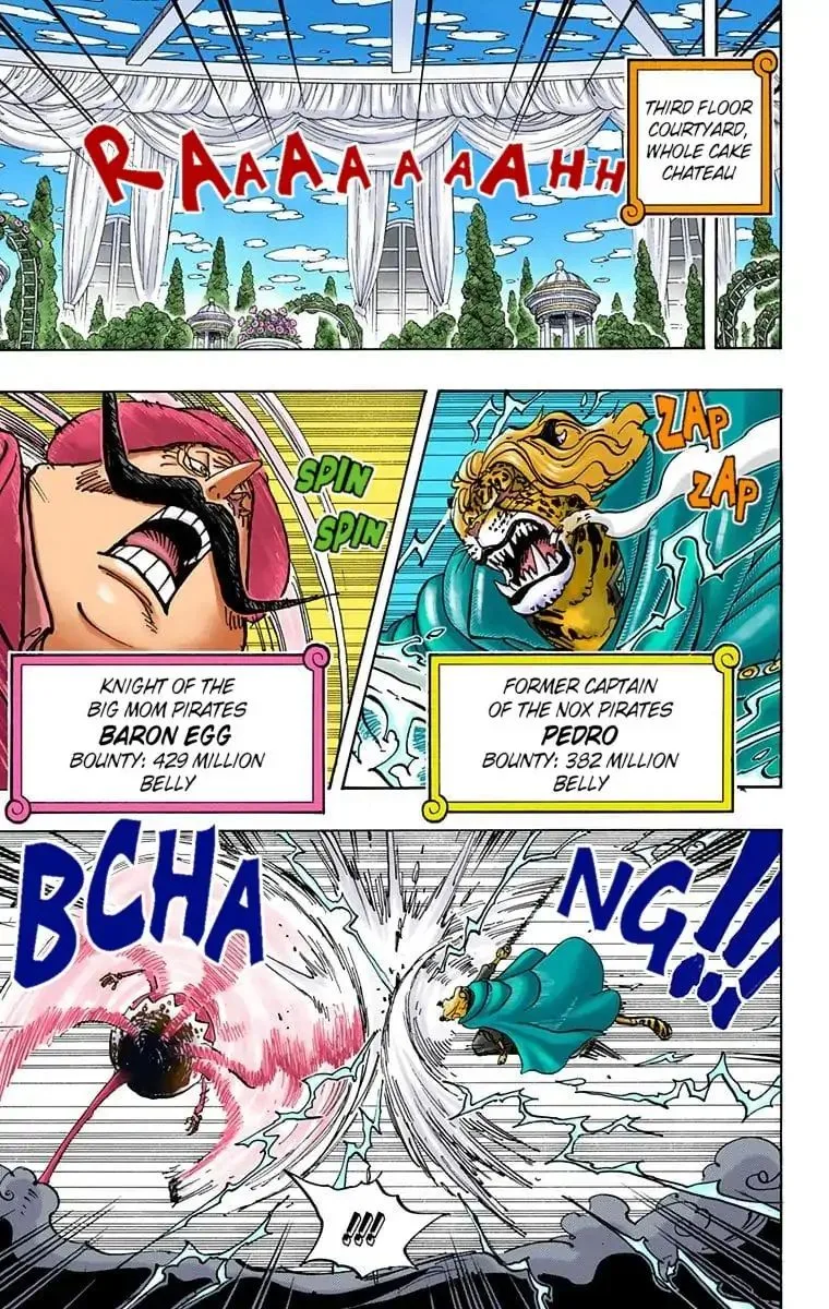 One Piece - Colored Chapter 850 page 7