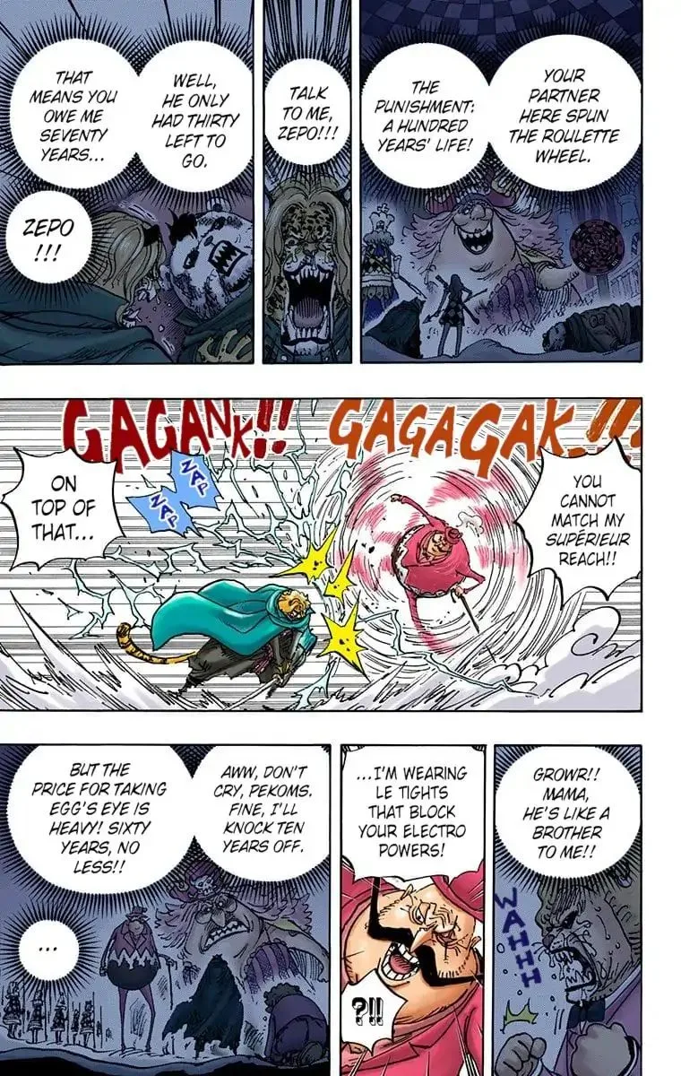 One Piece - Colored Chapter 850 page 9