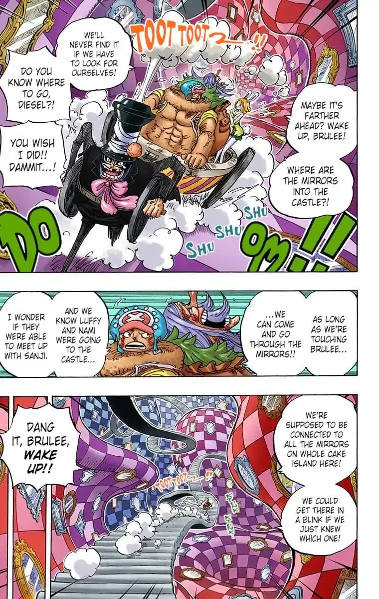 One Piece - Colored Chapter 850 page 3