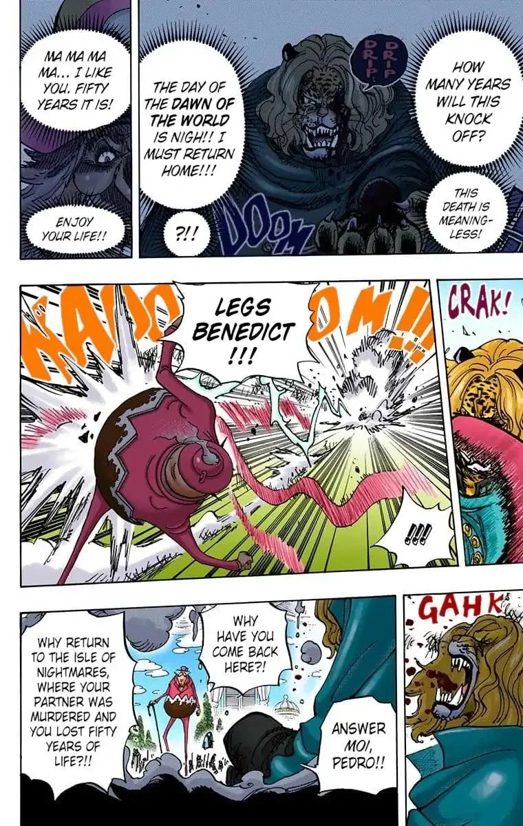 One Piece - Colored Chapter 850 page 10