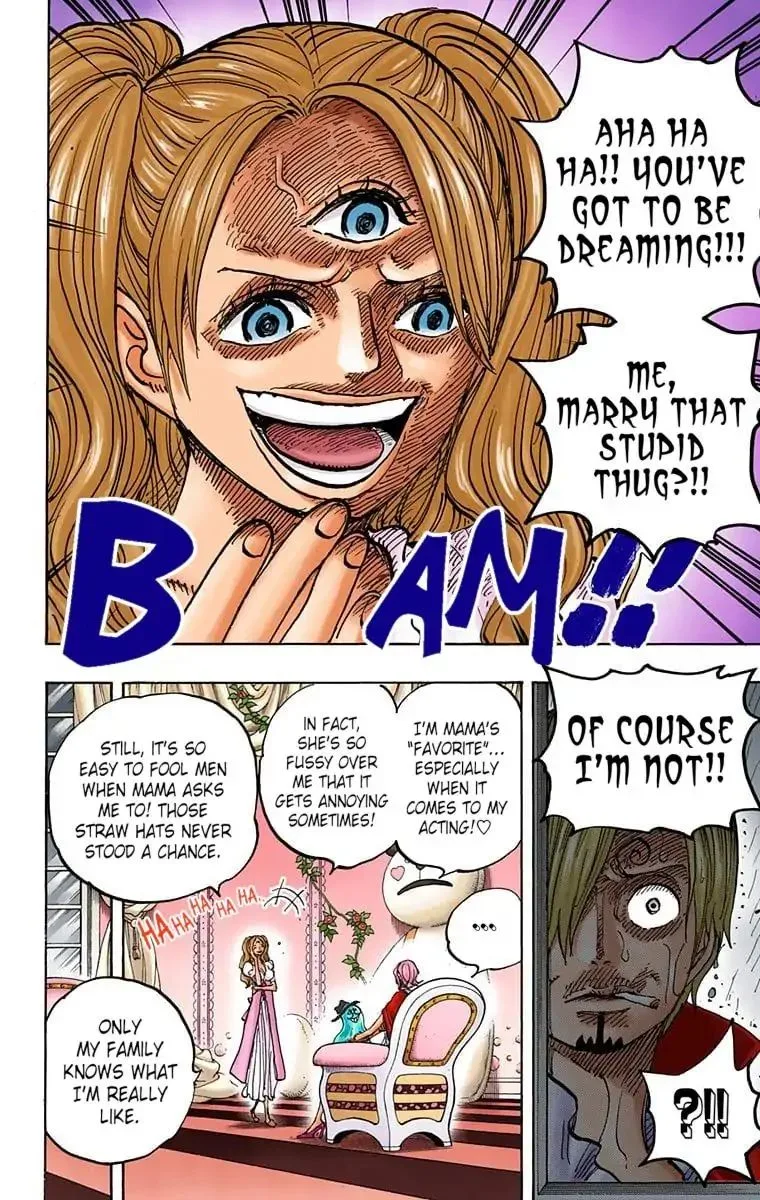 One Piece - Colored Chapter 850 page 14