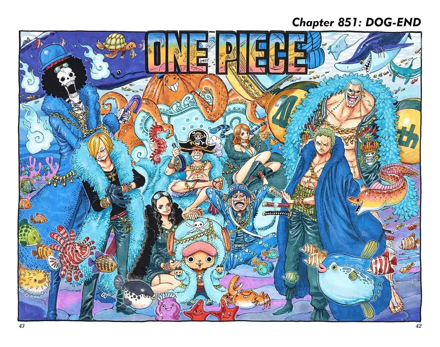 One Piece - Colored Chapter 851 page 1