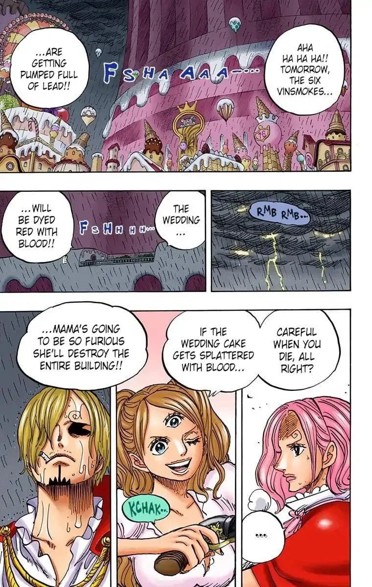 One Piece - Colored Chapter 851 page 3