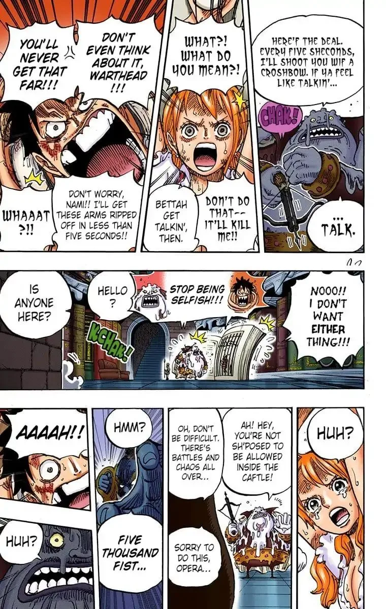 One Piece - Colored Chapter 851 page 14