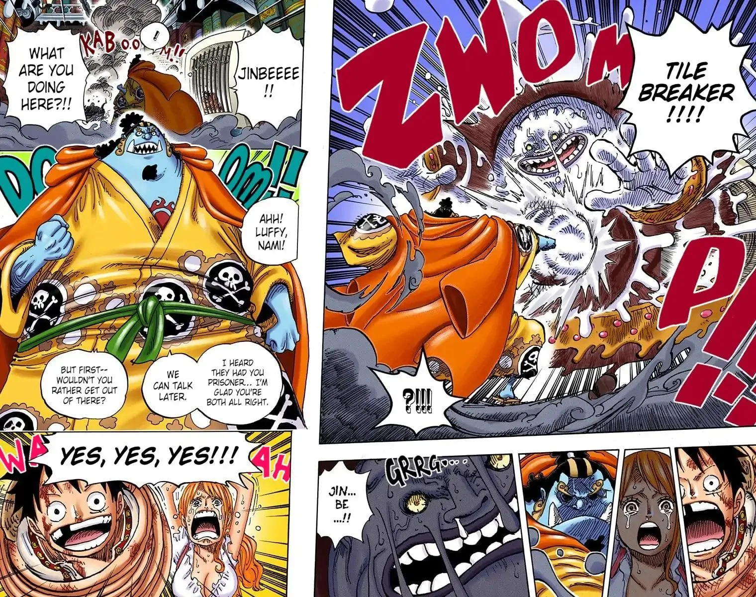 One Piece - Colored Chapter 851 page 15