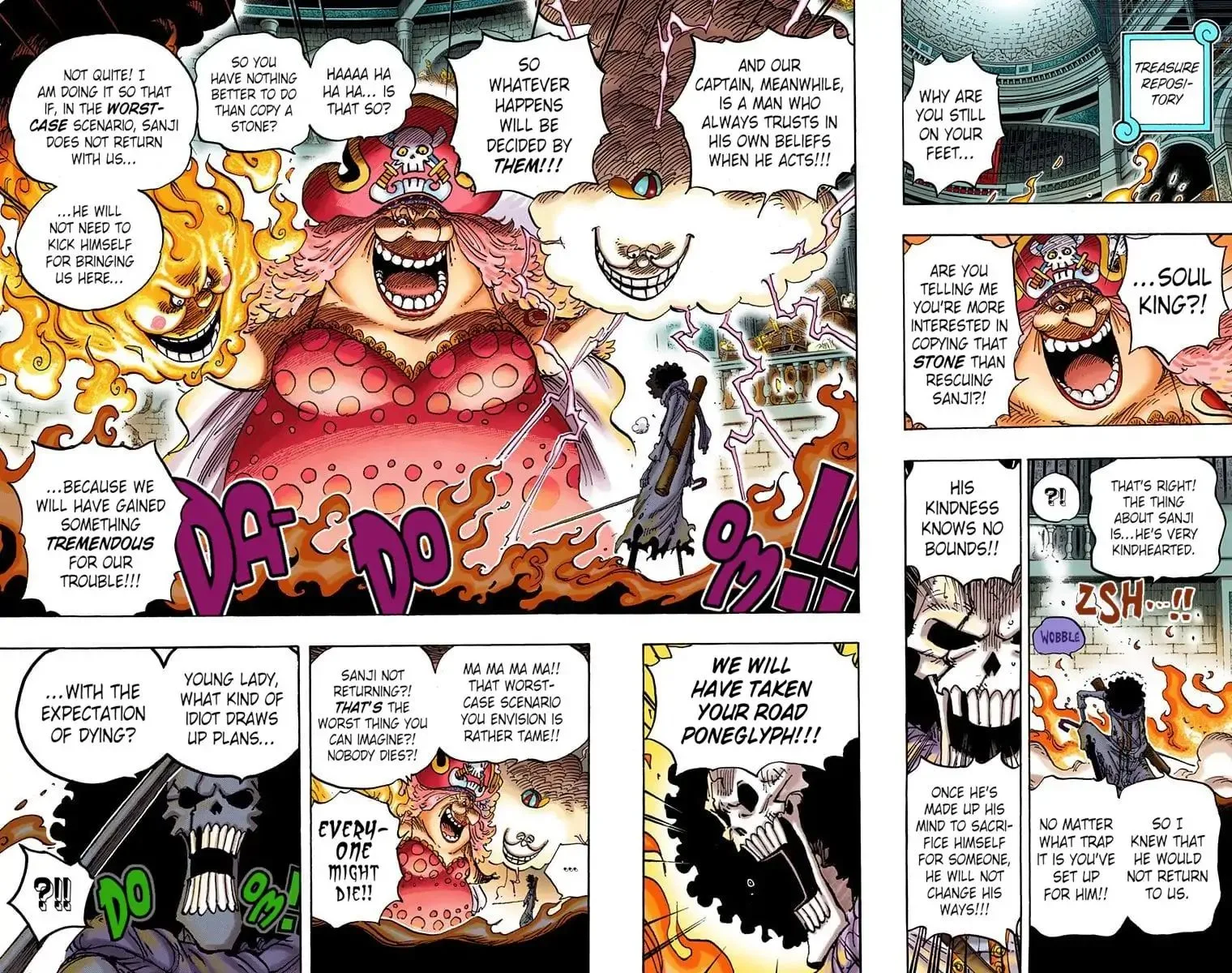 One Piece - Colored Chapter 851 page 8