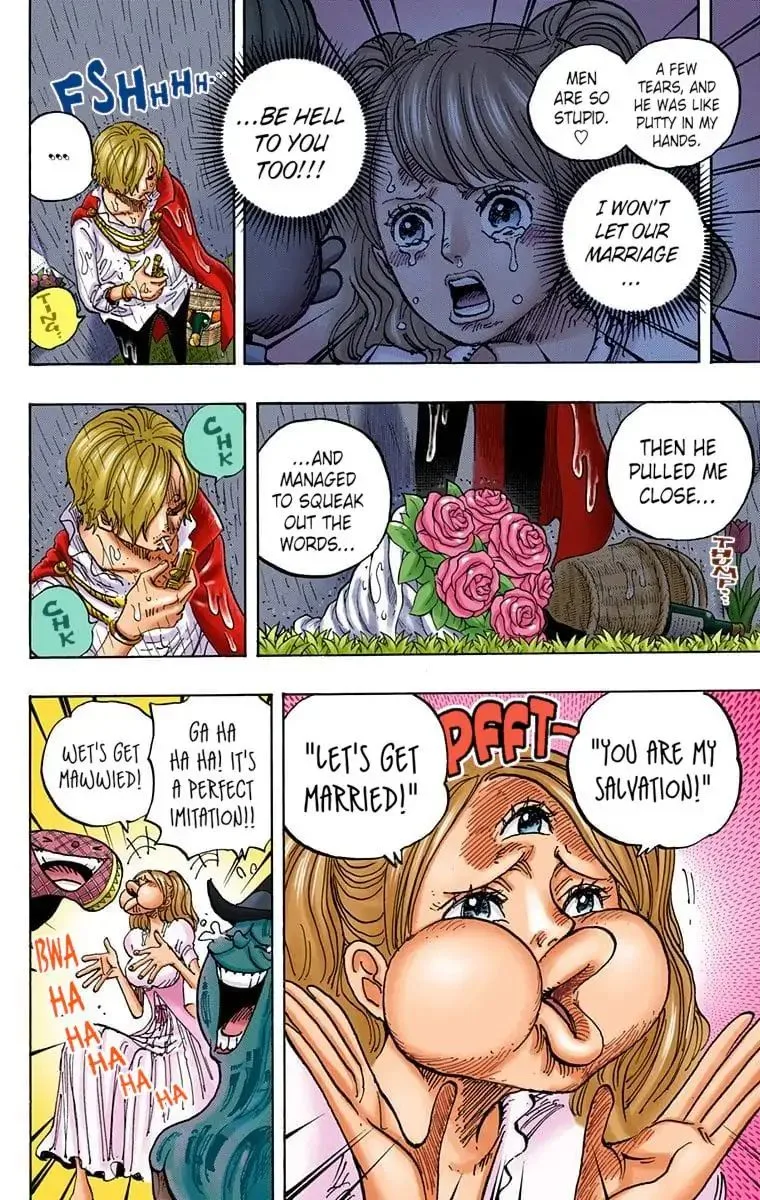 One Piece - Colored Chapter 851 page 6
