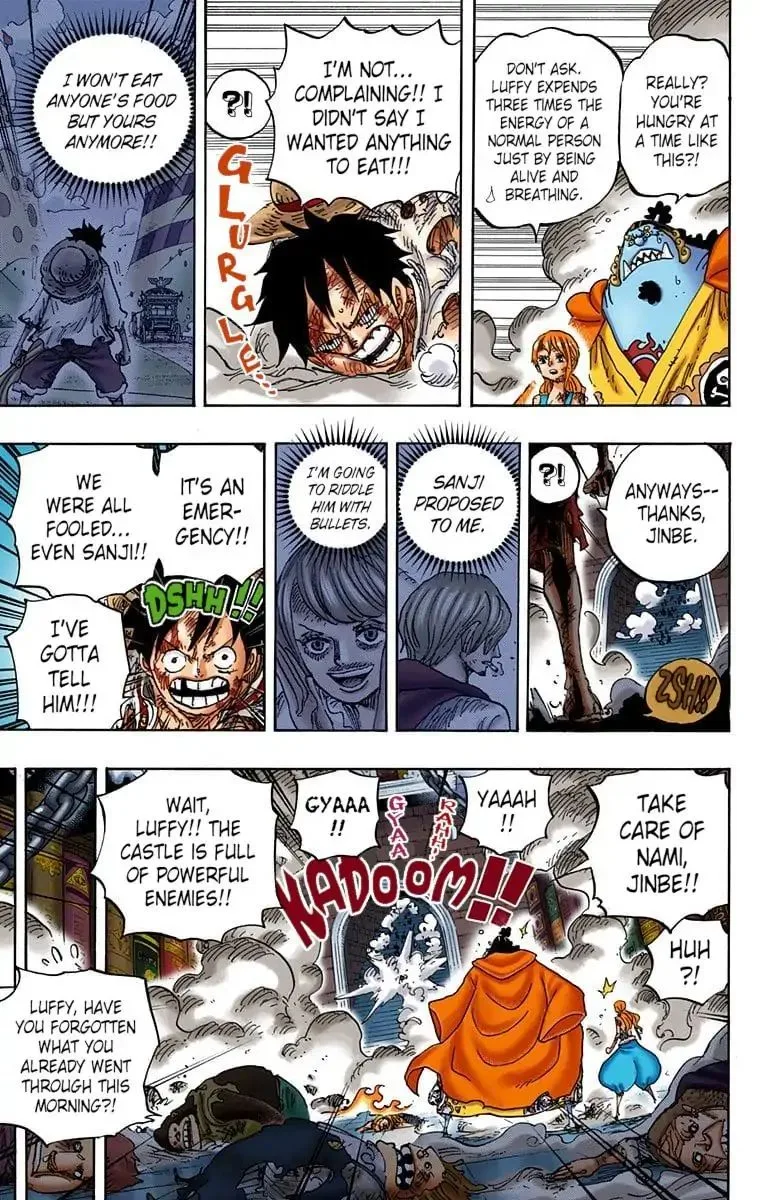 One Piece - Colored Chapter 852 page 7