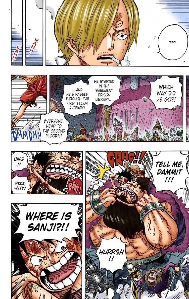 One Piece - Colored Chapter 852 page 14