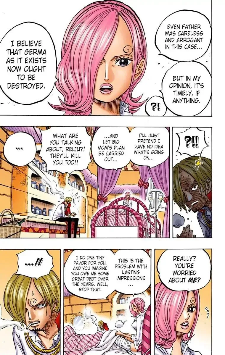 One Piece - Colored Chapter 852 page 9