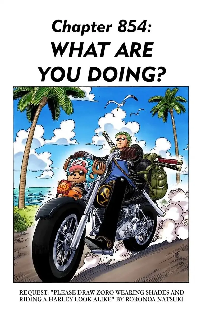 One Piece - Colored Chapter 854 page 1