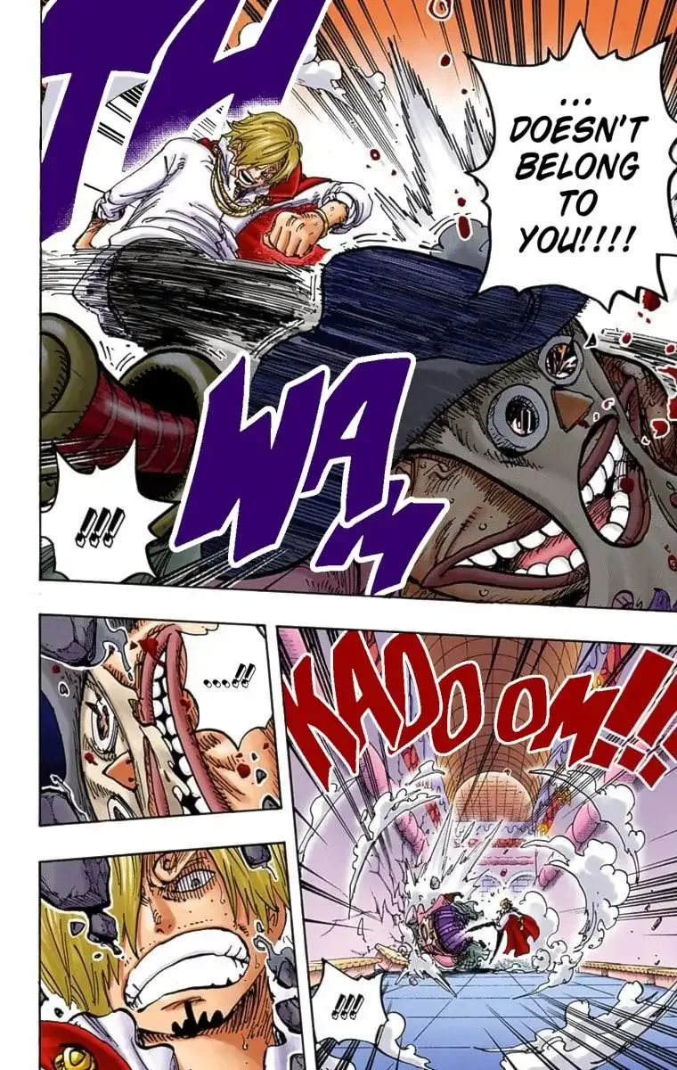 One Piece - Colored Chapter 854 page 16