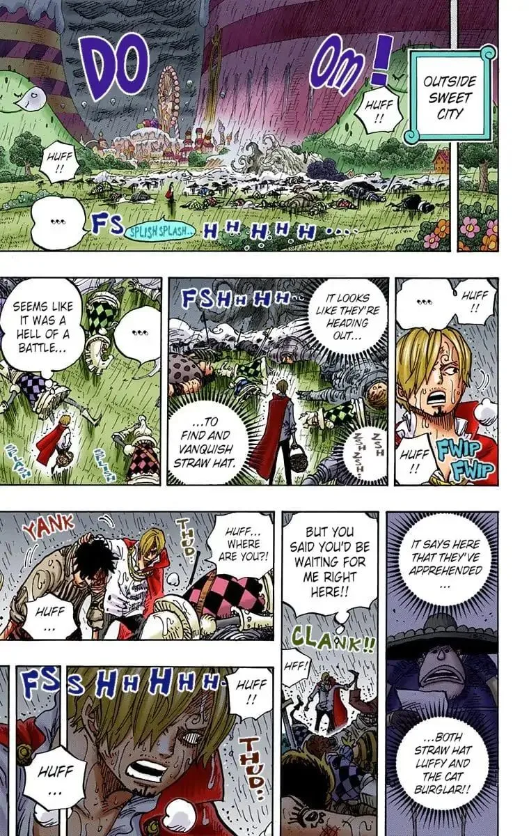 One Piece - Colored Chapter 855 page 12