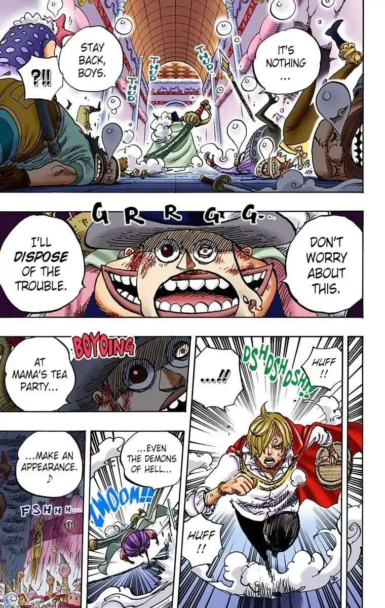 One Piece - Colored Chapter 855 page 3