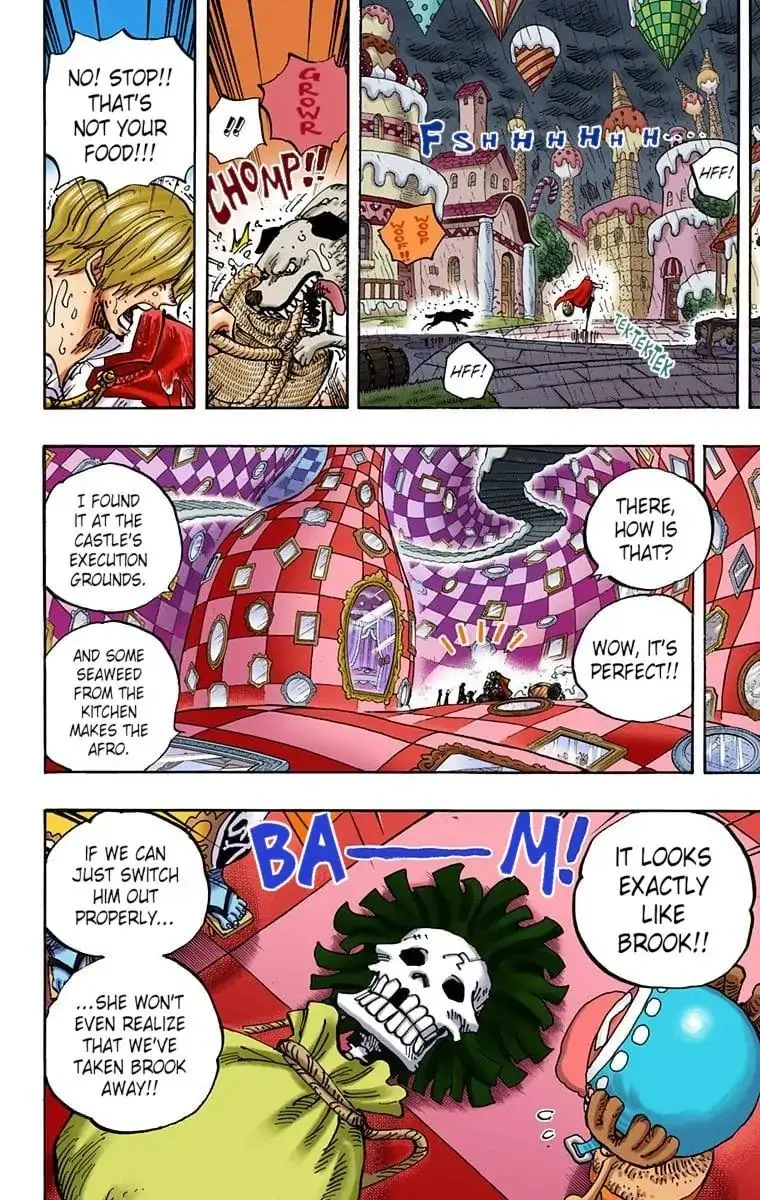 One Piece - Colored Chapter 855 page 7