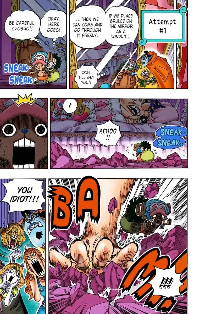 One Piece - Colored Chapter 855 page 8