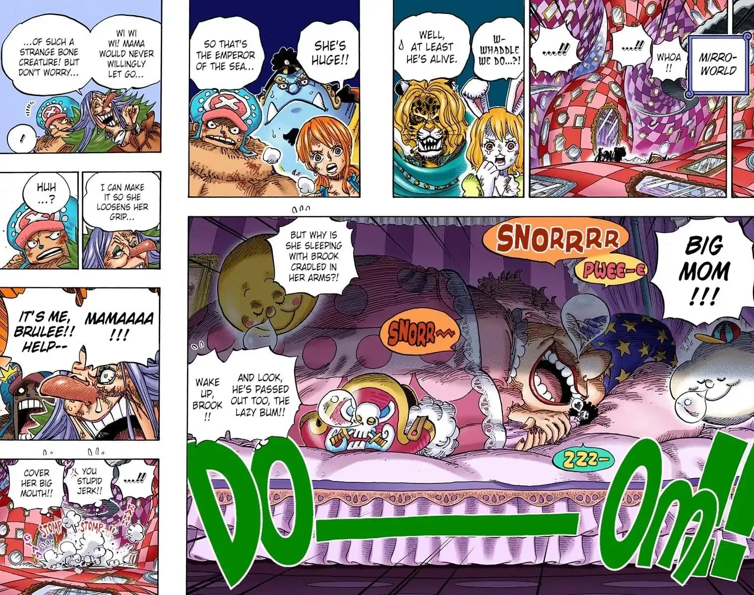 One Piece - Colored Chapter 855 page 4