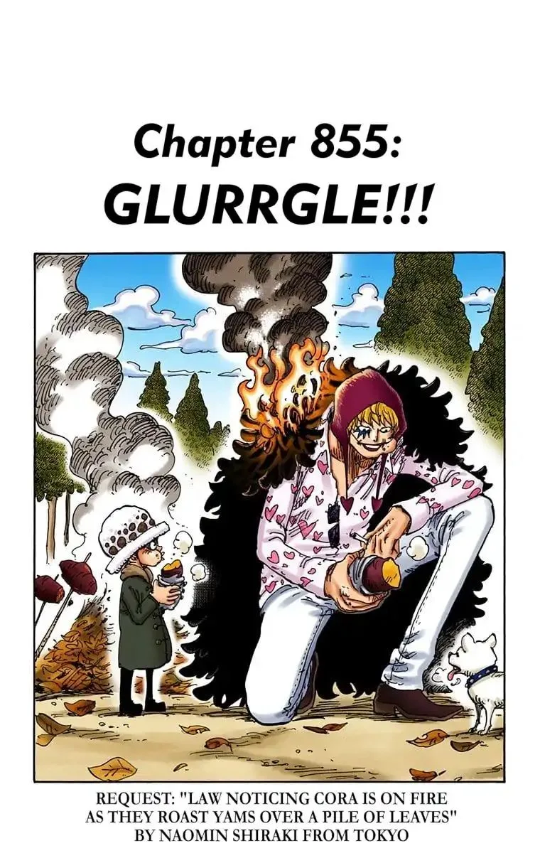 One Piece - Colored Chapter 855 page 1