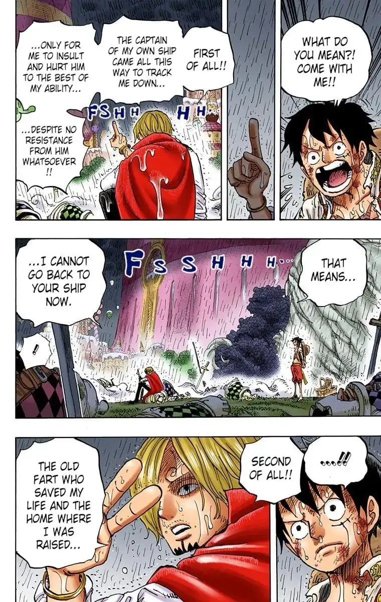 One Piece - Colored Chapter 856 page 12