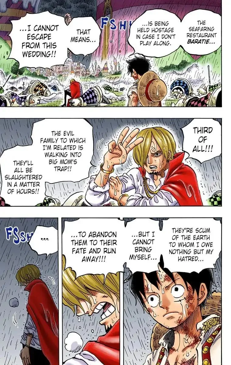 One Piece - Colored Chapter 856 page 13