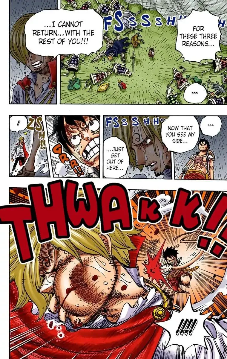 One Piece - Colored Chapter 856 page 14
