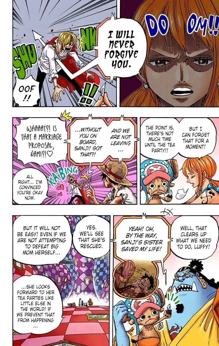 One Piece - Colored Chapter 857 page 8