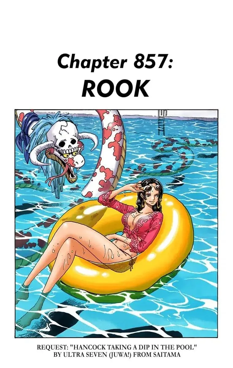 One Piece - Colored Chapter 857 page 1