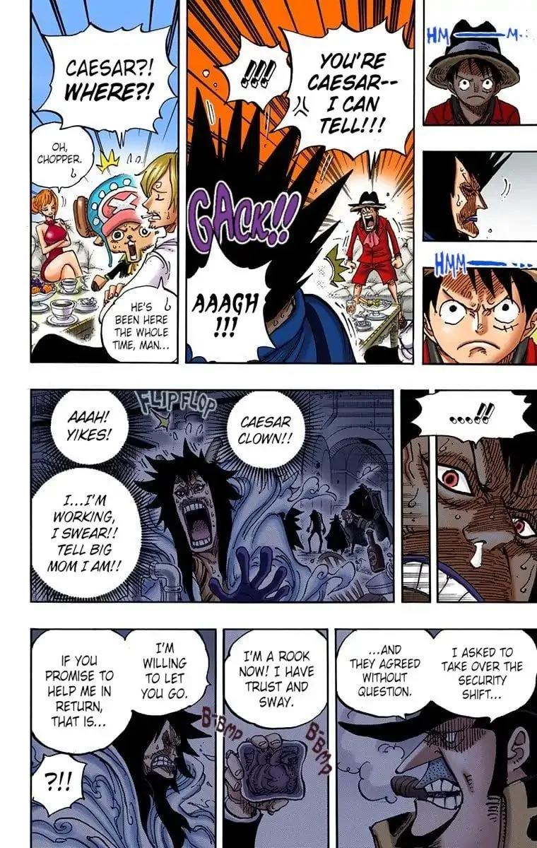 One Piece - Colored Chapter 858 page 14