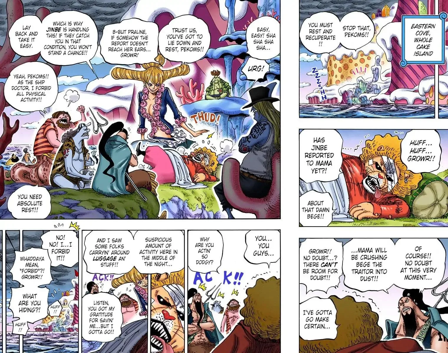 One Piece - Colored Chapter 858 page 4
