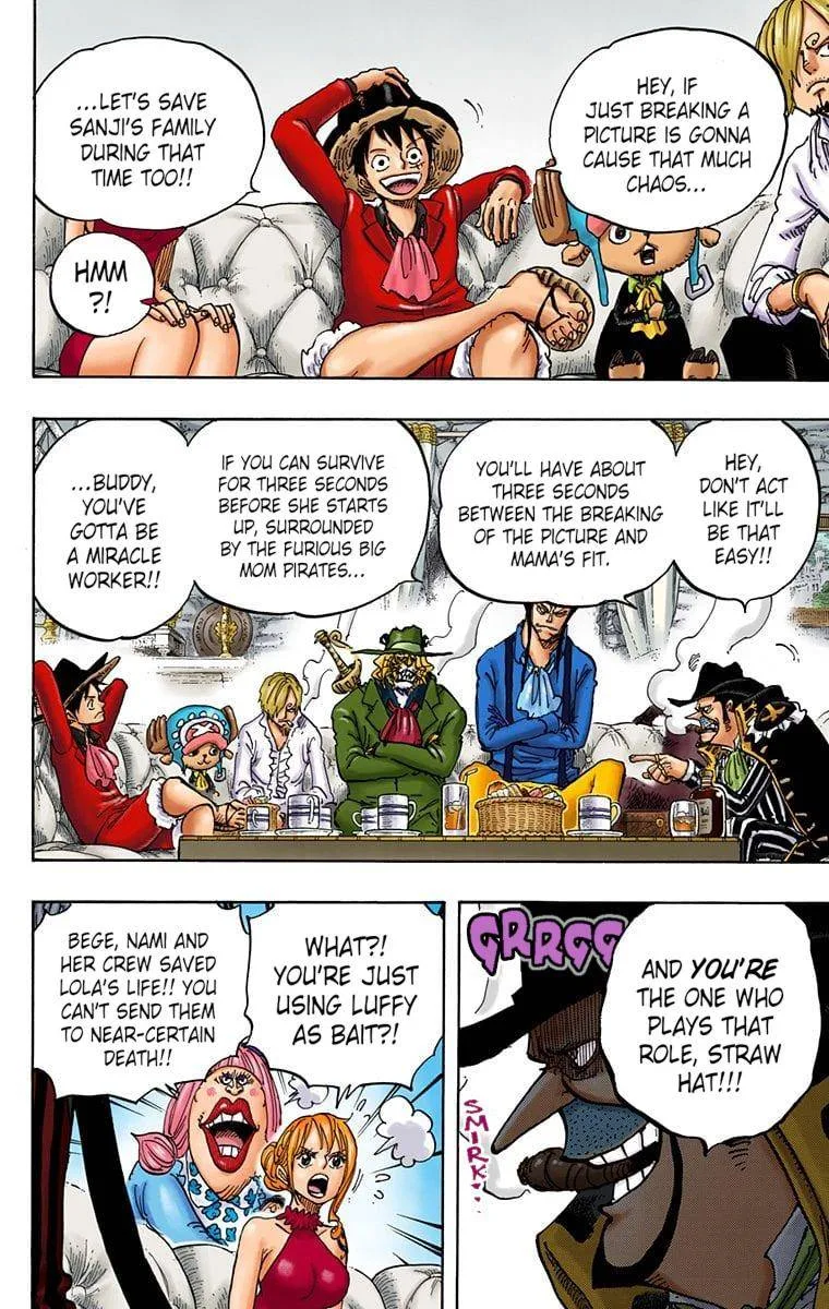 One Piece - Colored Chapter 859 page 14