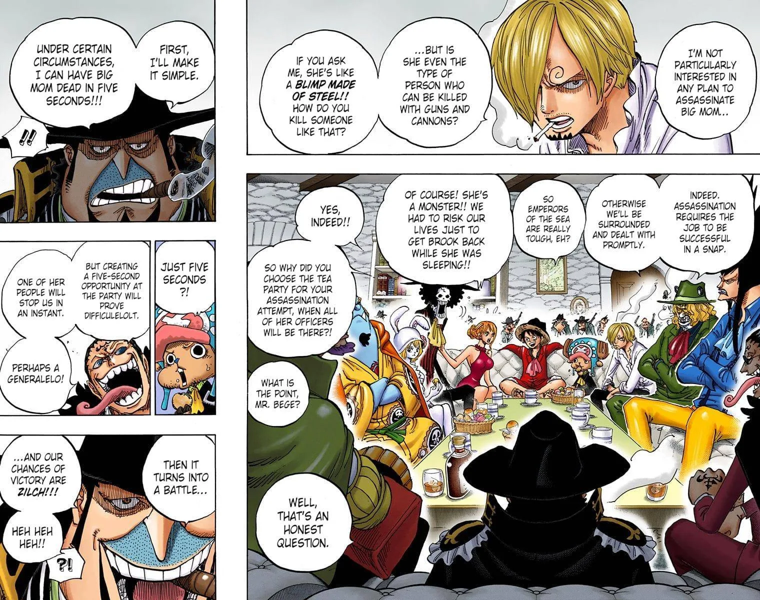 One Piece - Colored Chapter 859 page 7