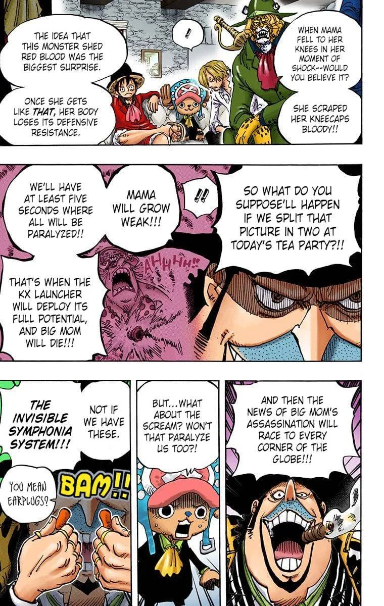One Piece - Colored Chapter 859 page 13