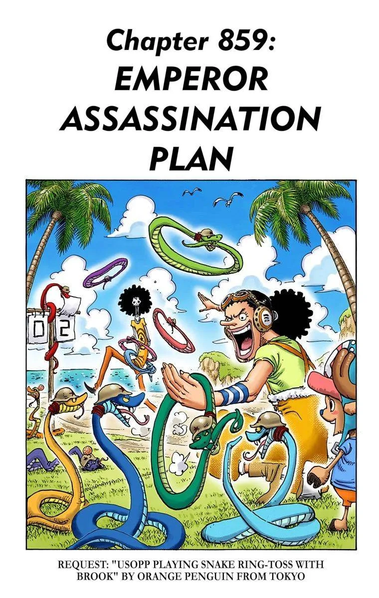 One Piece - Colored Chapter 859 page 6