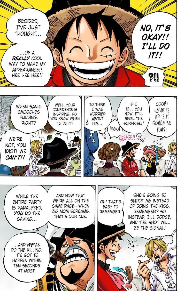 One Piece - Colored Chapter 859 page 15
