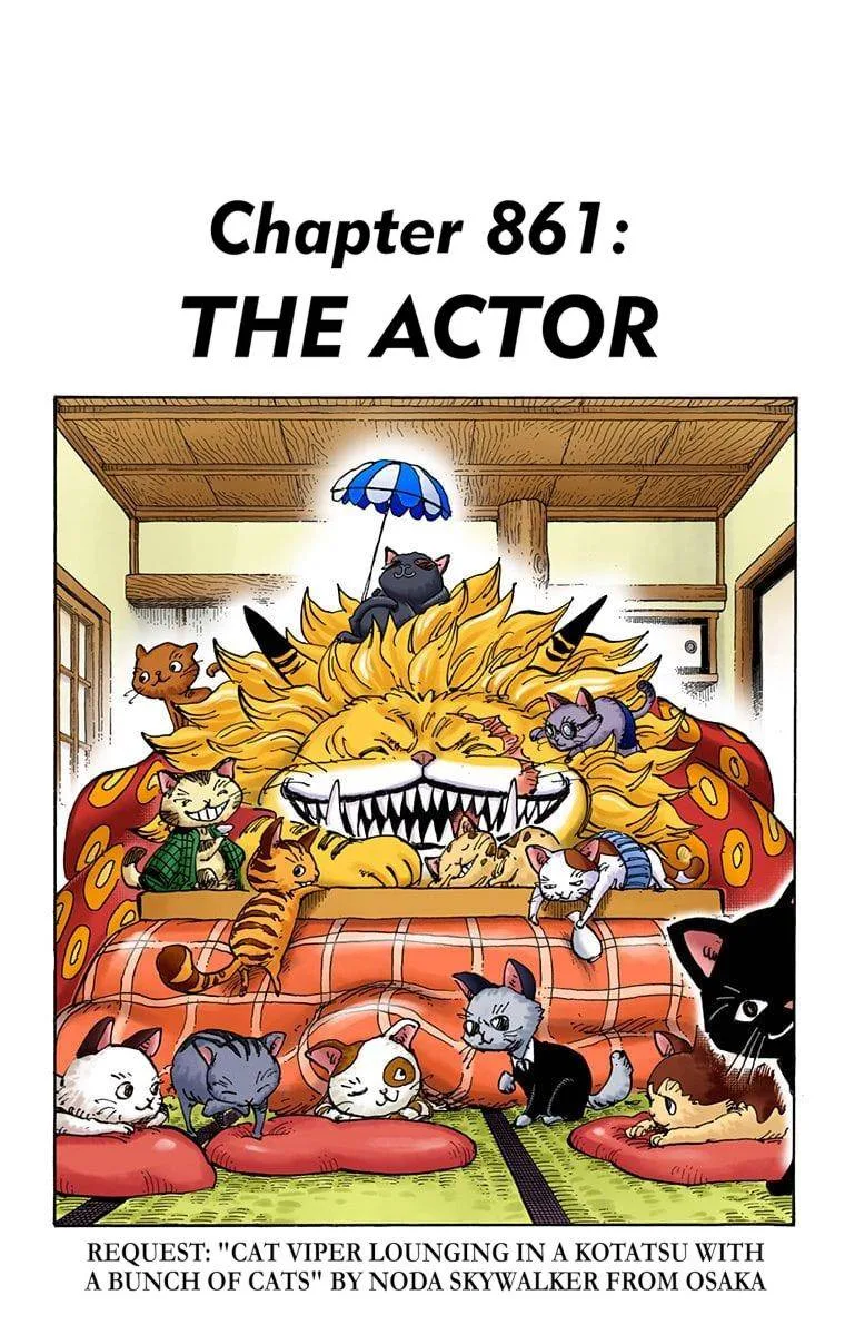 One Piece - Colored Chapter 861 page 1