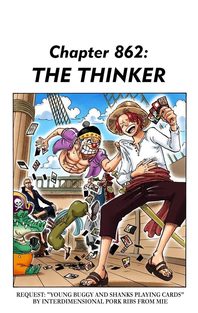 One Piece - Colored Chapter 862 page 1