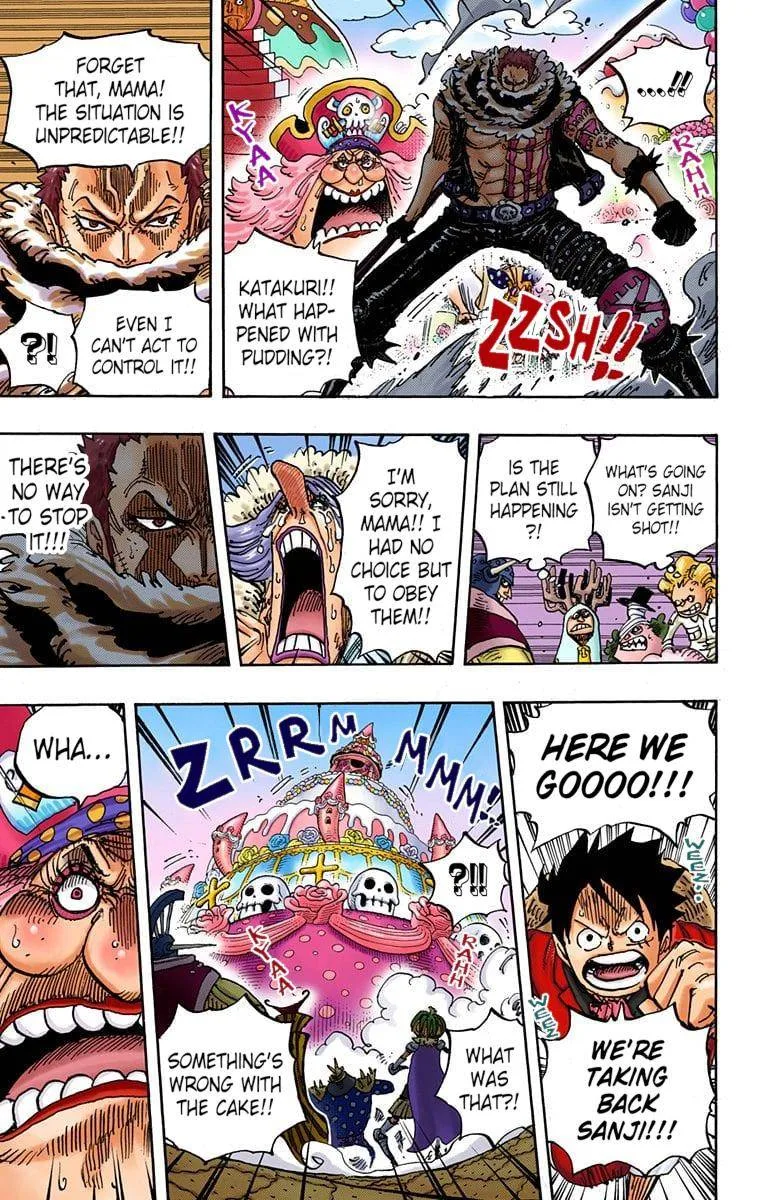 One Piece - Colored Chapter 862 page 14