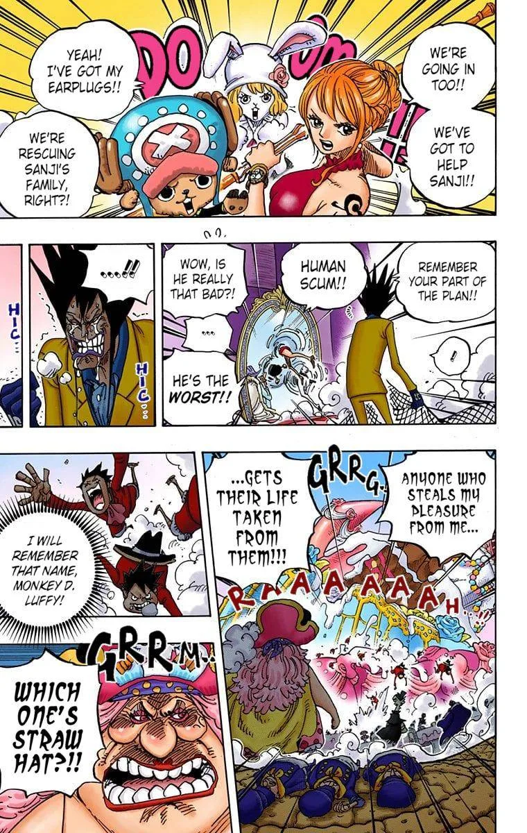 One Piece - Colored Chapter 863 page 9