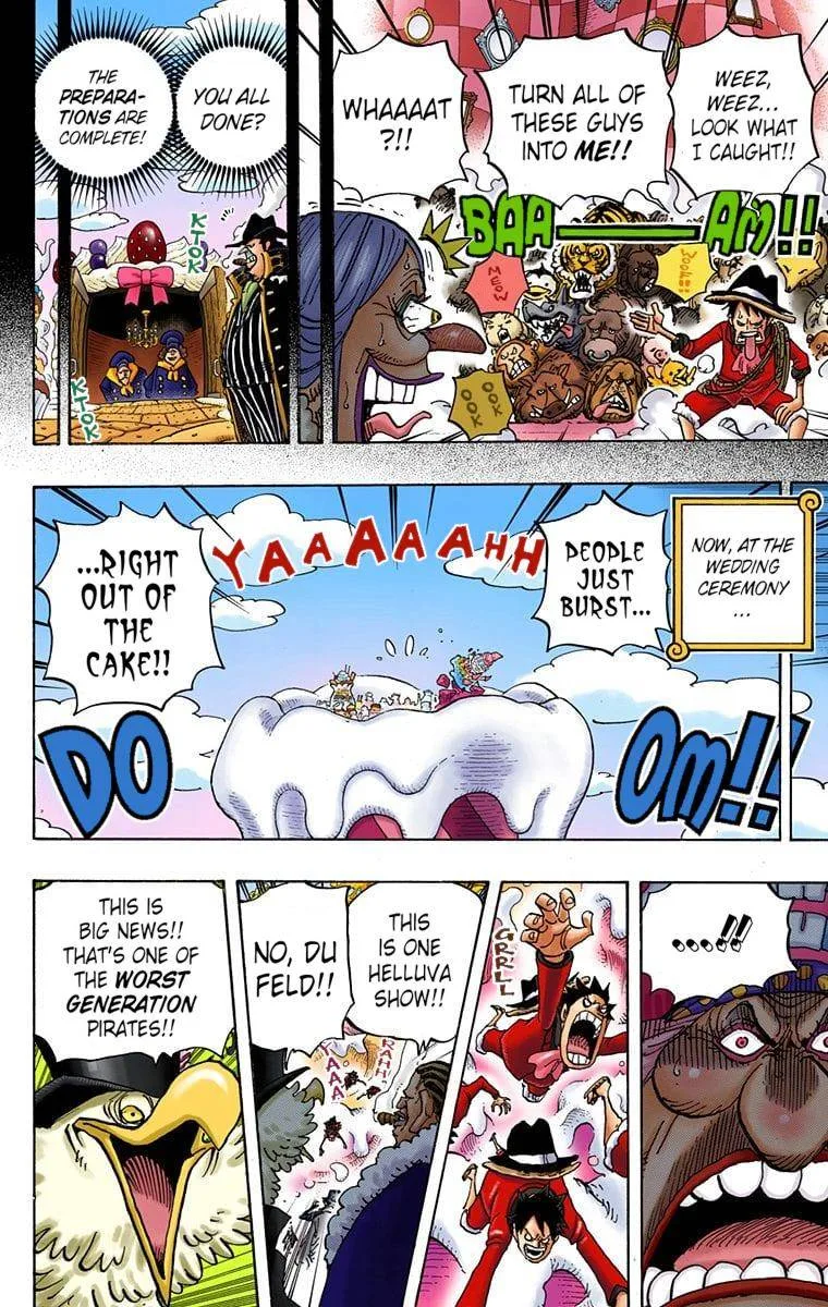 One Piece - Colored Chapter 863 page 4