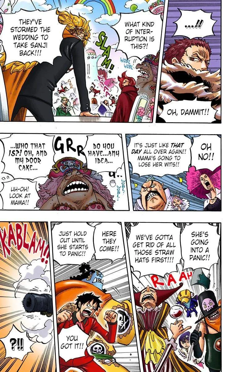 One Piece - Colored Chapter 864 page 5