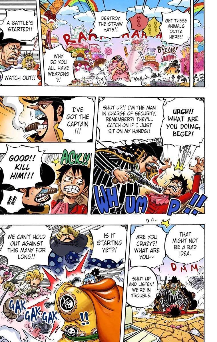 One Piece - Colored Chapter 864 page 9