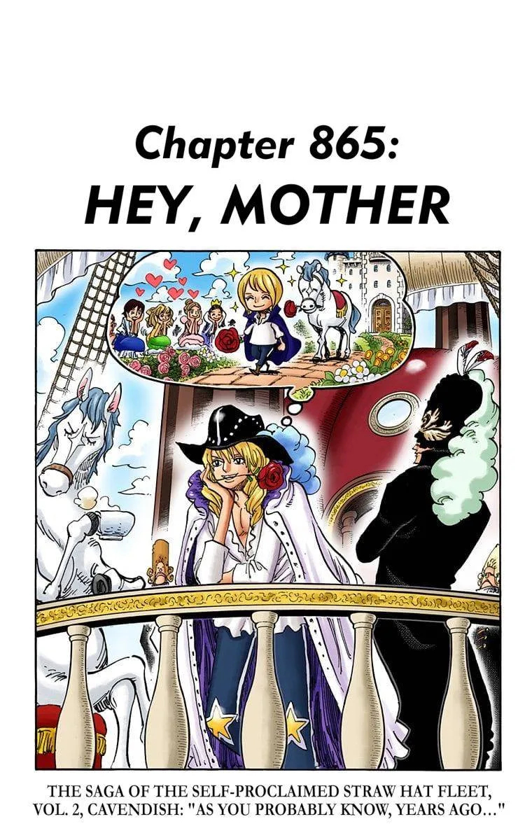 One Piece - Colored Chapter 865 page 1