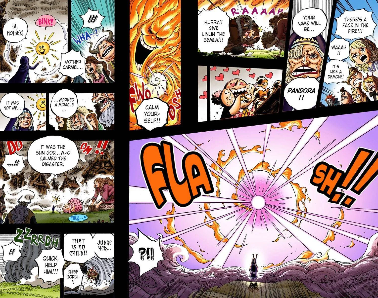 One Piece - Colored Chapter 867 page 5