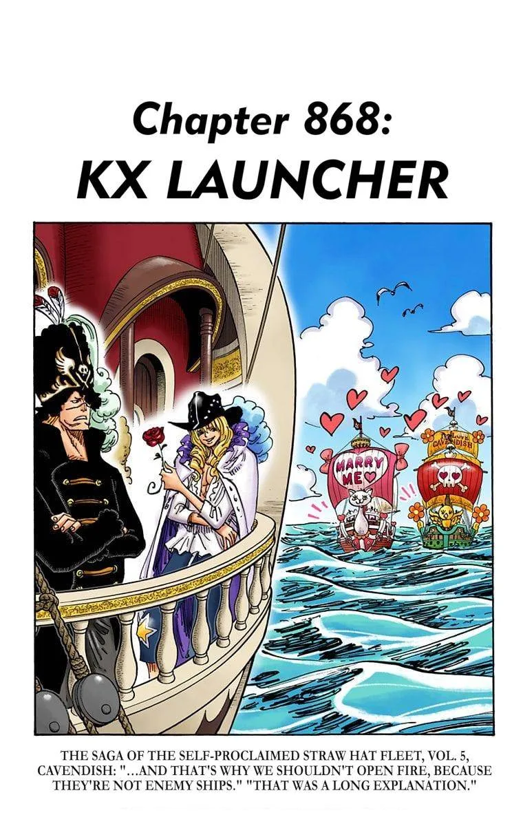 One Piece - Colored Chapter 868 page 1