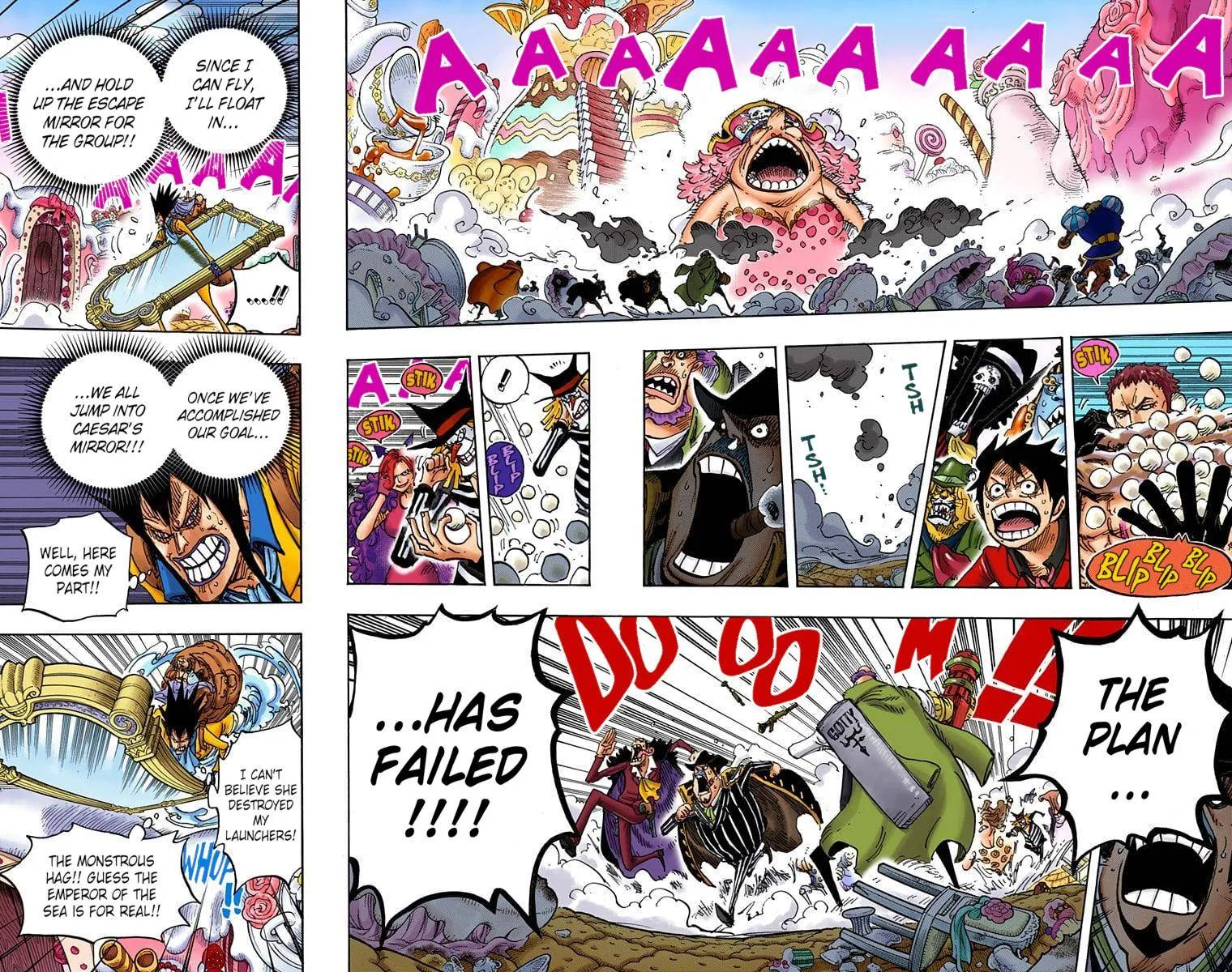 One Piece - Colored Chapter 868 page 10