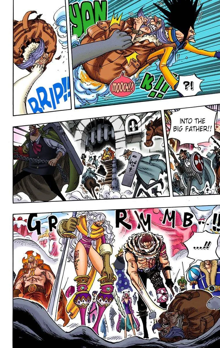 One Piece - Colored Chapter 869 page 4
