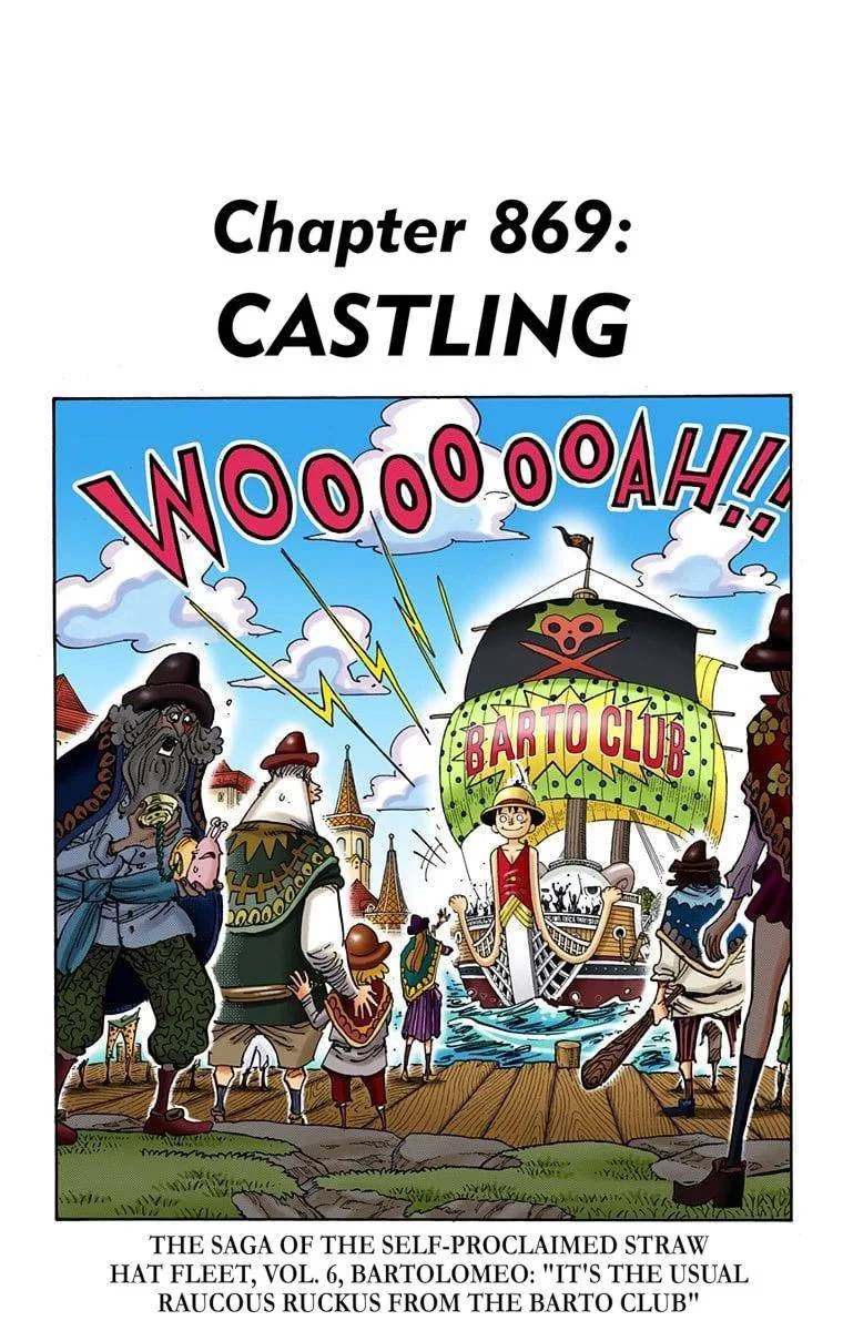 One Piece - Colored Chapter 869 page 1