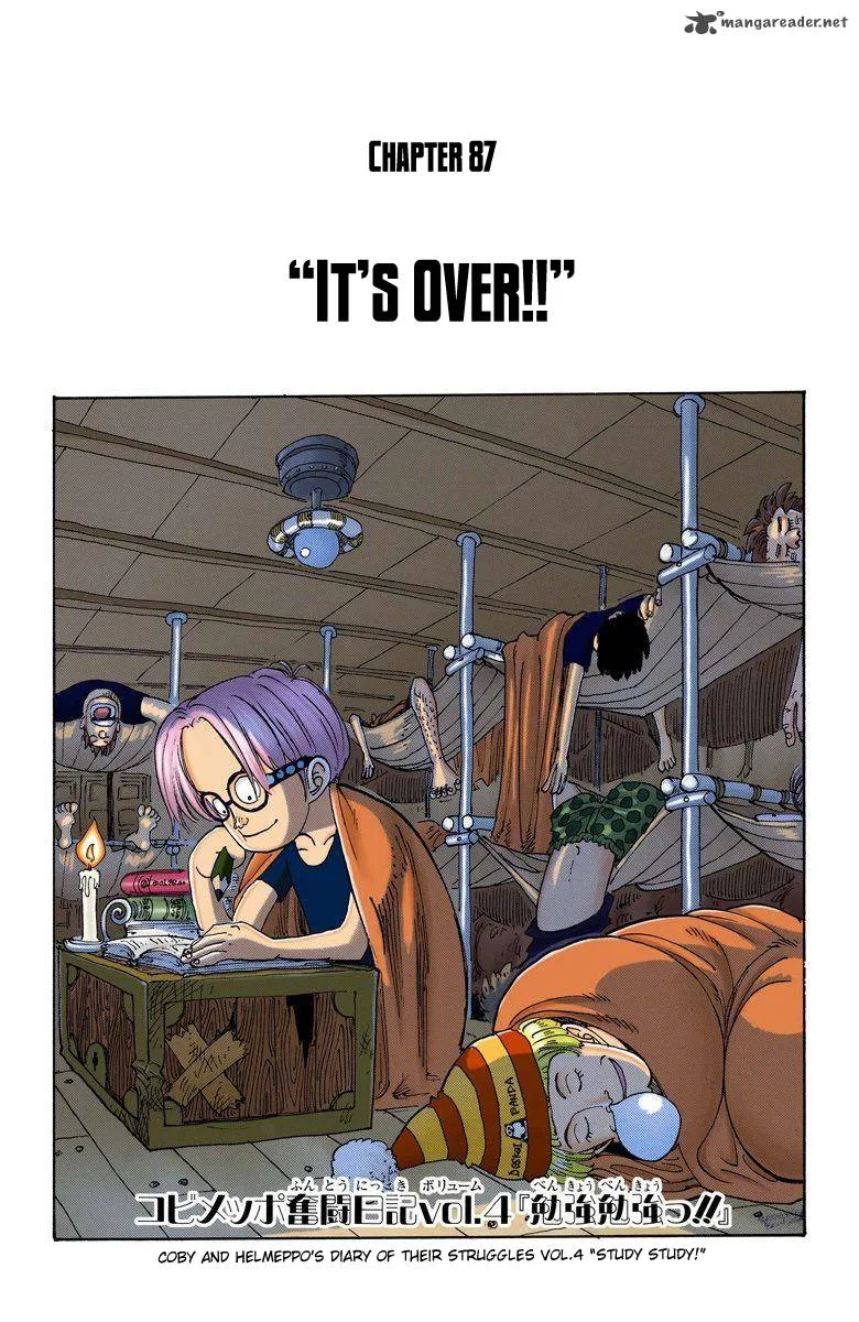 One Piece - Colored Chapter 87 page 1